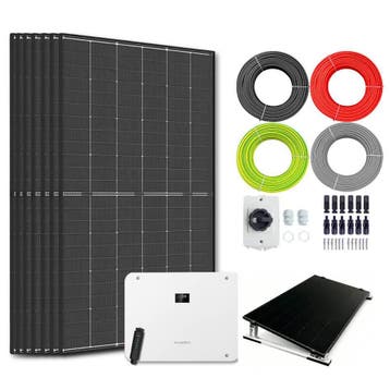 Zonnepanelen pakket voor platdak - 9.8 kW - 14x 700, Doe-het-zelf en Bouw, Ophalen of Verzenden, Nieuw