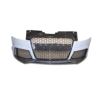 Pare-Chocs Avant Pour Audi Tt 8J + Spoiler Look Carbone 06-1, Verzenden, Nieuw