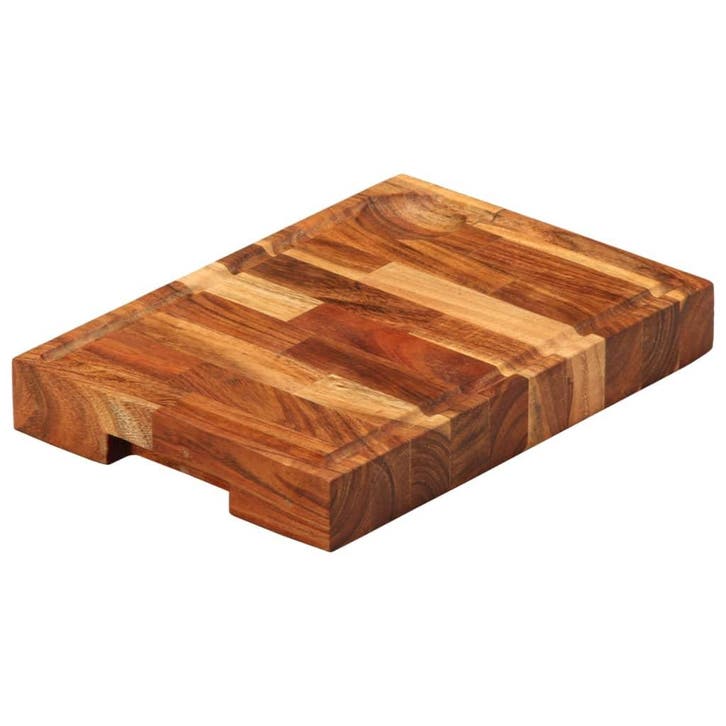 vidaXL Hakblok 30x21x4 cm massief acaciahout, Maison & Meubles, Cuisine | Ustensiles de cuisine, Envoi