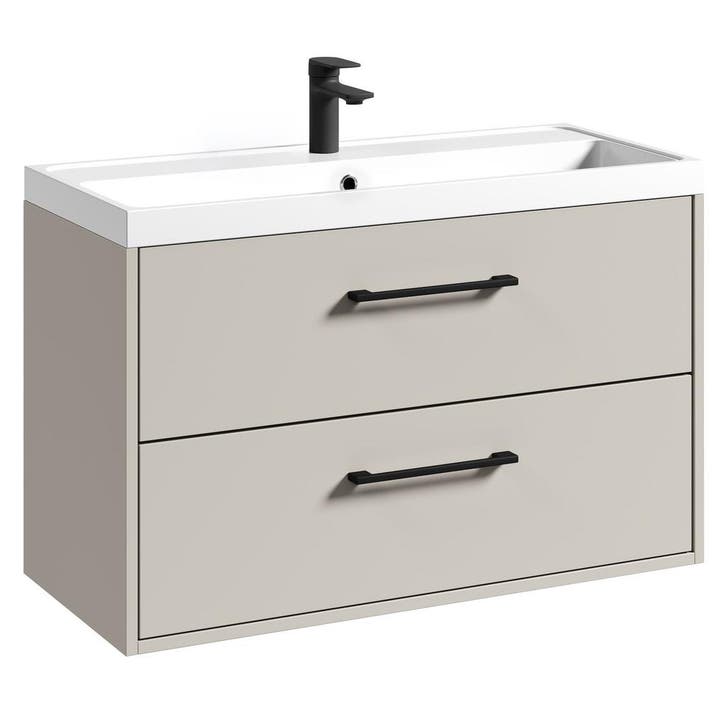 Badkamermeubel Florence 01 80 x 40 cm – Beige, Huis en Inrichting, Badkamer | Badkamermeubels, Nieuw, Verzenden