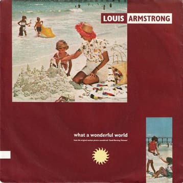 Louis Armstrong - What A Wonderful World, Verzenden, Gebruikt