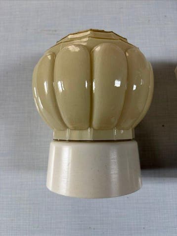 Thabur - Plafondlamp (2) - Bakeliet en Glas