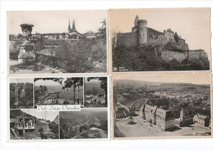 Luxemburg - Stad en Landschap, Kastelen en Monumenten,, Verzamelen, Postkaarten | Buitenland