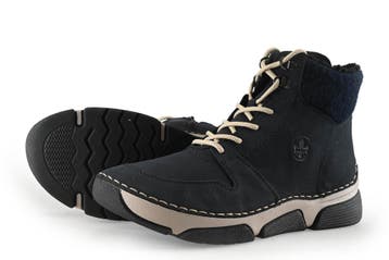 Rieker Veterboots in maat 40 Groen, Overige kleuren, Verzenden, Boots, Zo goed als nieuw