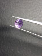 Purple Amethyst Round Cut 5mm 0.462 ct – Natural Amethyst Ge, Handtassen en Accessoires, Overige Accessoires, Verzenden, Nieuw