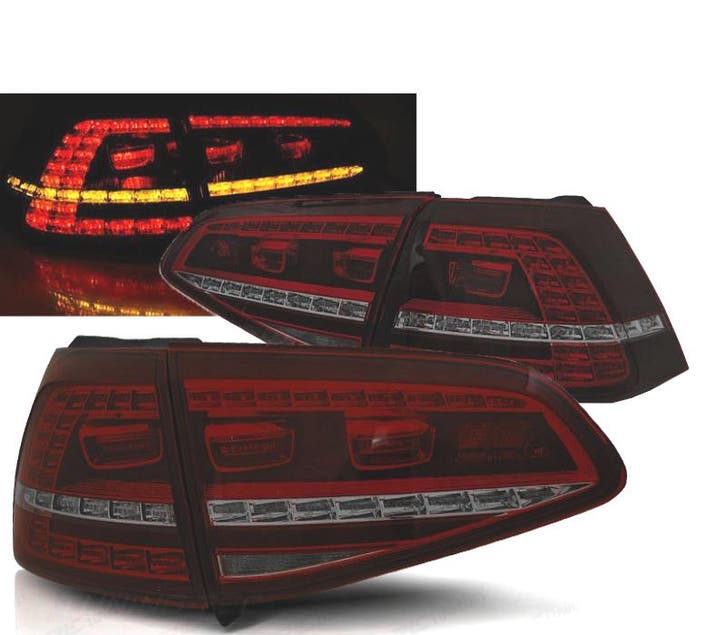 FEUX ARRIÈRE VOLKSWAGEN VW GOLF 7 12-17 DYNAMIQUES LOOK GTI, Auto-onderdelen, Verlichting, Verzenden