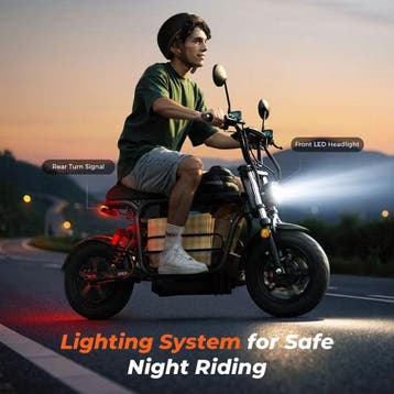 DX5-2 Elektrische Scooter met Mandje - 15,6 Ah - Zwart, Verzenden