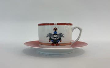 Cartier - Kop en schotel (15) - Porselein
