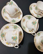 Elegant Royal Stafford “True Love” Bone China Tea Set –, Antiek en Kunst