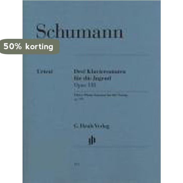 Drei Klaviersonaten für die Jugend op. 118 9790201801551, Livres, Langue | Allemand, Envoi