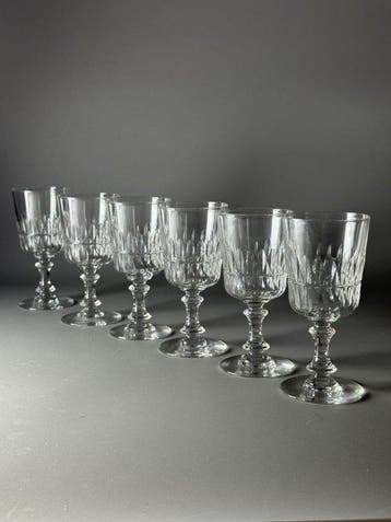 Val Saint Lambert - Service de boisson (6) - Service, Antiquités & Art, Antiquités | Verre & Cristal