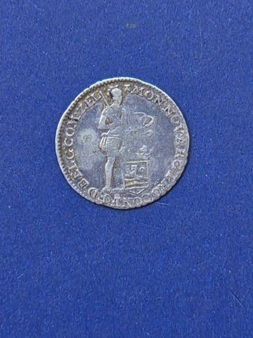 Nederland, Zeeland 1/8 Zilveren Dukaat 1793 (Zonder