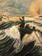 École Basque (1930s) - Miracle à Terre-Neuve - XL