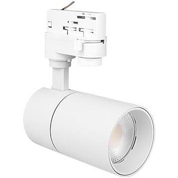 Prixa Refin 20W LED Railspot - Mat Wit, 1600lm, 3-Fase, Inst, Verzenden