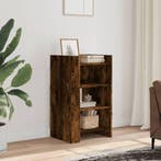 vidaXL Dressoir 45x35x75 cm bewerkt hout gerookt eiken, Huis en Inrichting, Kasten | Dressoirs, Verzenden, Nieuw
