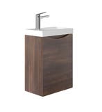 SALE - Mela 40 - Walnoot - Toiletmeubel -, Doe-het-zelf en Bouw, Ophalen of Verzenden, Nieuw