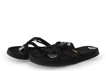 Teva Slippers in maat 39 Zwart, Slippers, Verzenden, Zwart, Teva