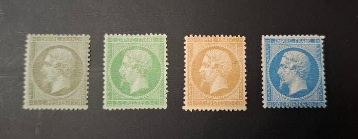 Frankrijk 1862/1867 - Empire France - Yvert & Tellier n°, Postzegels en Munten, Postzegels | Europa | Frankrijk