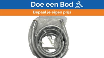 Bieden: Elka FLP1238M/200 2M shower hose chrome, Ophalen of Verzenden, Nieuw