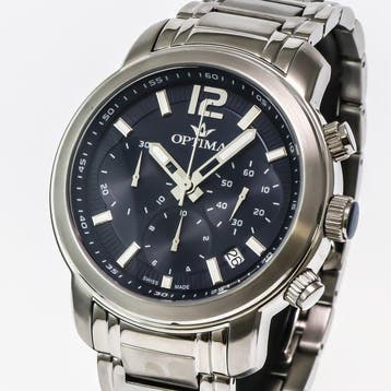 Optima - Swiss Chronograph - OSC399-SS-9 - Zonder
