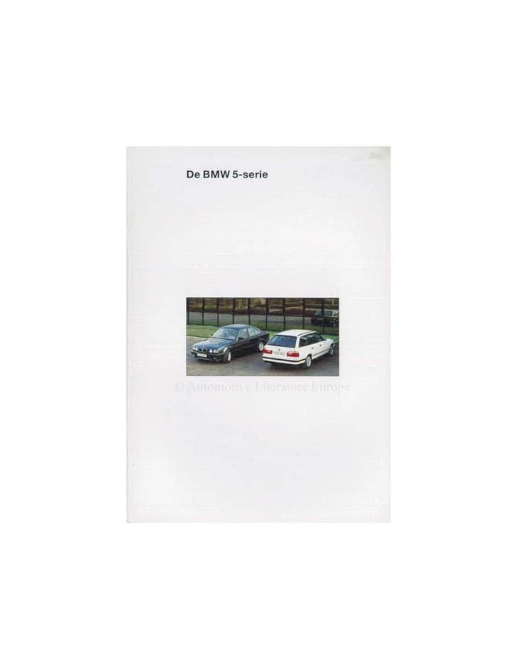 1993 BMW 5 SERIE TOURING & SEDAN BROCHURE NEDERLANDS, Boeken, Auto's | Folders en Tijdschriften, Ophalen of Verzenden