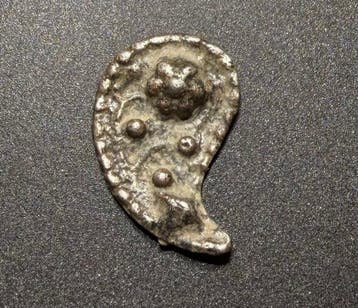 Oud-Romeins Zilver Prachtige, elegante decoratieve vleugel