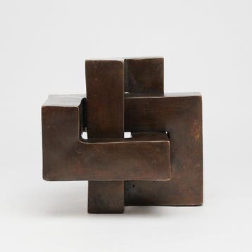 sculptuur, Very Heavy Cubist Sculpture - The Endless Knot