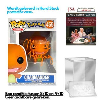 Gesigneerde Funko Pop! Pokemon Charmander #455, Verzenden, Nieuw