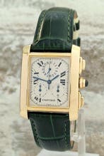 Cartier - 18k Tank Francaise Chronograph - Zonder, Nieuw