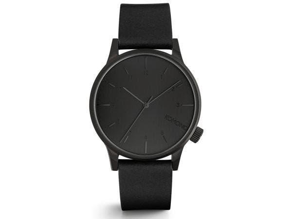 Veiling - Komono Winston Regal heren horloge zwart 41mm, Bijoux, Sacs & Beauté, Montres | Hommes
