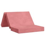 vidaXL Vouwbare Sofa Bed 100 x 67 x 45 cm Roze, Verzenden, Nieuw