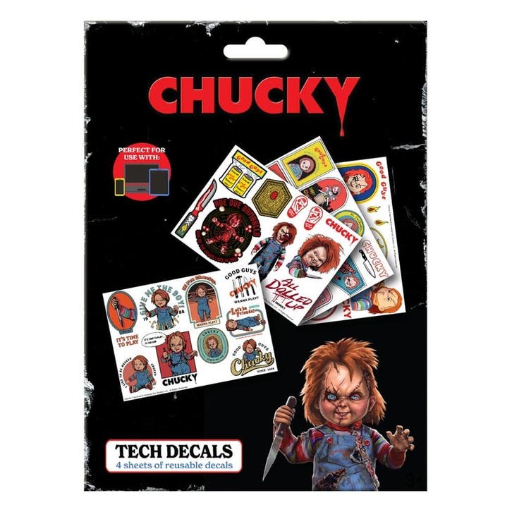 Chucky Tech Sticker Pack, Verzamelen, Film en Tv, Nieuw, Ophalen of Verzenden