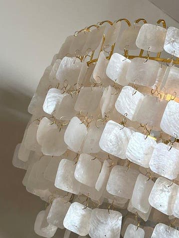 Lustre - Coquille, métal doré