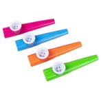 Uitdeelcadeautjes Fluiten 11cm 4st, Verzenden