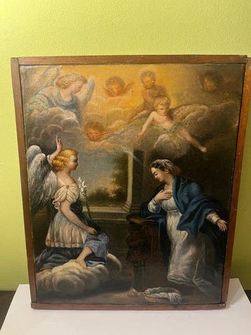 Europese school (XVIII) - LAnnonciation