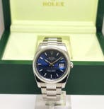 Rolex - Oyster Perpetual Date “Blue Dial” - Ref. 115200 -, Nieuw
