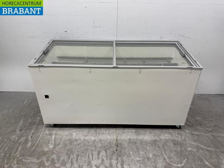 Verrijdbare Combisteel Cuba Schepijsvitrine 13 bakken 230V, Zakelijke goederen, Horeca | Keukenapparatuur, Ophalen of Verzenden