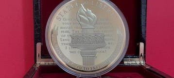 Verenigde Staten. Medal 2016 statua della Libertà Con