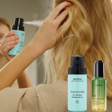 AVEDA Refresh &amp; Shine set (Haarolie), Verzenden, Gel, Wax, Haarlak of Mousse