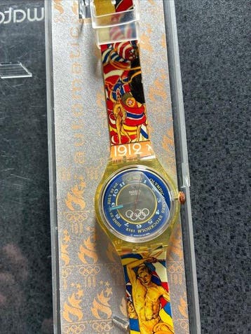 Olympische Spelen - Swatch automatische horloge Stockholm, Verzamelen, Nieuw
