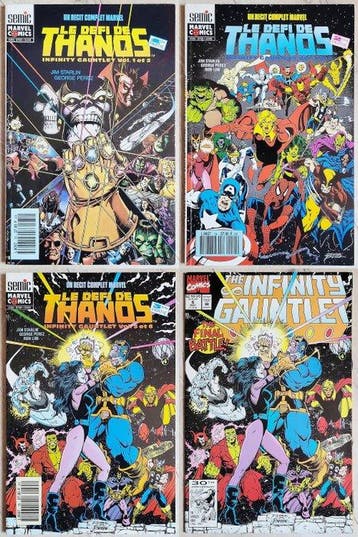 The Infinity Gauntlet, The Infinity War - Marvel - Infinity, Boeken, Nieuw