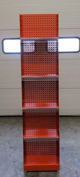 Rek, Display Perfo B43 x D23 x H183cm, oranje, Nieuw, Zakelijke goederen, Kantoor en Winkelinrichting | Kantoorartikelen
