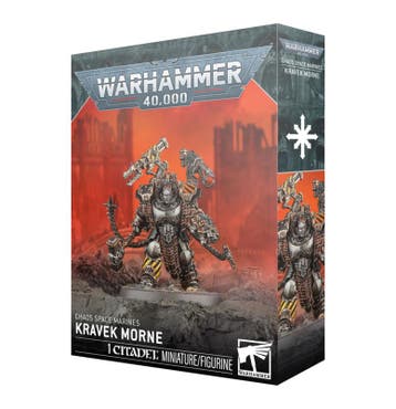 Chaos Space Marines Kravek Morne (Warhammer nieuw), Hobby en Vrije tijd, Wargaming, Ophalen of Verzenden, Nieuw