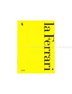 1999 FERRARI LA FERRARI BROCHURE ITALIAANS | ENGELS 1522/99, Ophalen of Verzenden