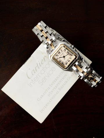 Cartier - Panthere - 183949 - Femme - 1990-1999, Handtassen en Accessoires, Nieuw