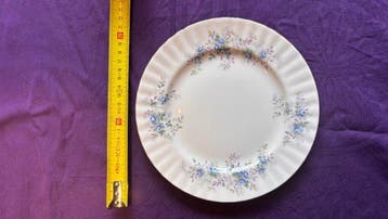 Royal Albert - Assiette de petit-déjeuner (8) - Porcelaine à, Antiek en Kunst