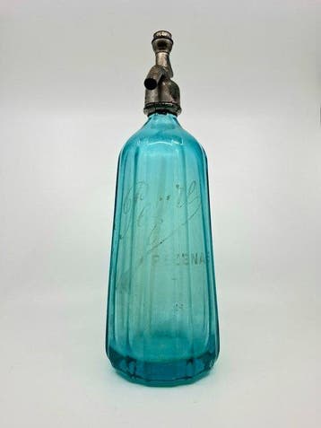 Siphon - Verre à luranium, Antiquités & Art