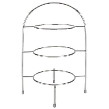 Etagère | Chroom | 3x Ø210mm | 240x205x380(h)mm Olympia, Verzenden, Nieuw in verpakking
