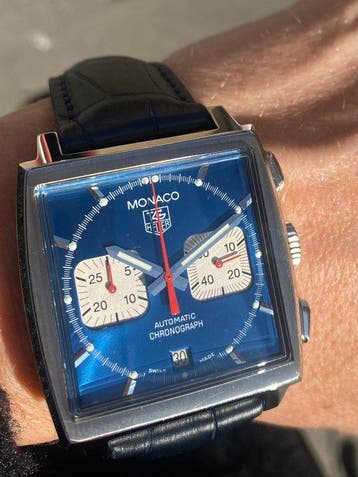 TAG Heuer - Monaco - CW2113 - Unisex - 2000-2010, Bijoux, Sacs & Beauté