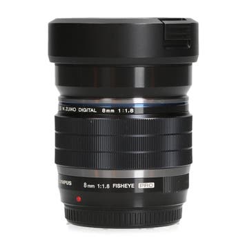 OM SYSTEM M.Zuiko Digital ED 8mm f/1.8 Fisheye Pro - Fisheye, Ophalen of Verzenden